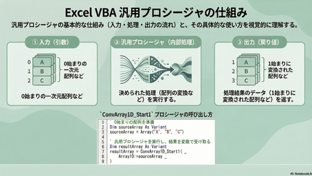 ConvArray1D_Start1｜一次元配列を開始要素番号1に変換 | Excel VBA