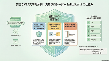 Split_Start1｜Split関数を開始1の一次元配列で扱う | Excel VBA
