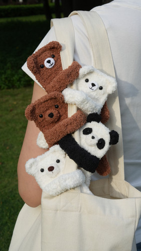 Crochet handmade brown bear/ice bear AirPods Pouches | cyeah crochet