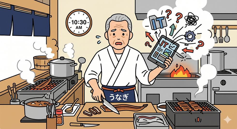 忙しい中でのIT対応は本当に大変