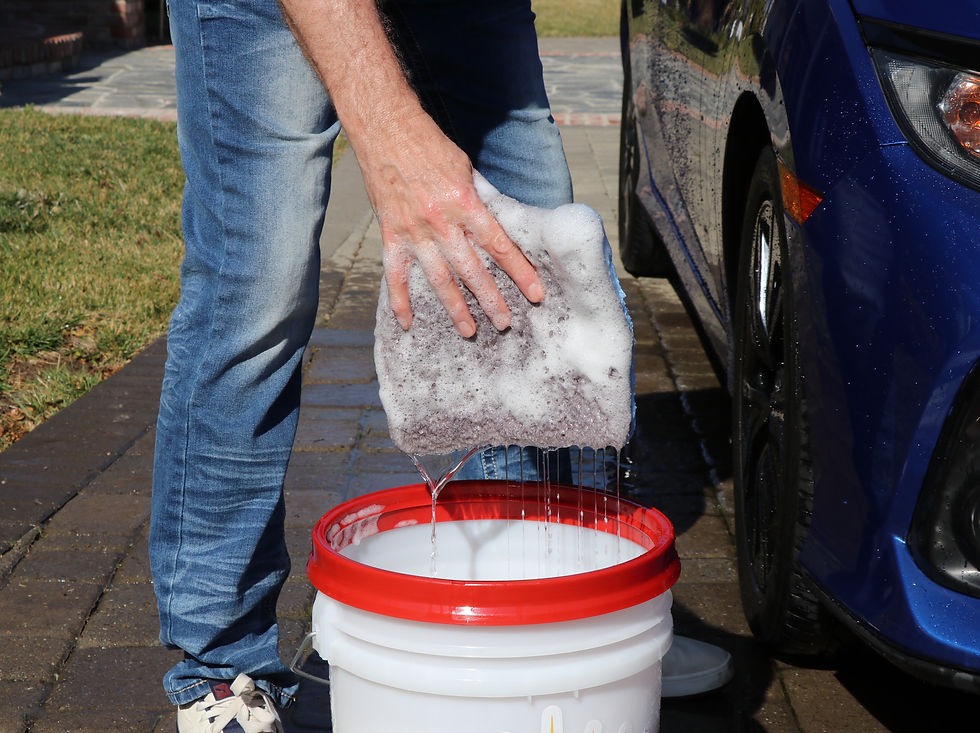 Thumbnail: Microfiber Car Washing Pads-Set of 4 CC498BG