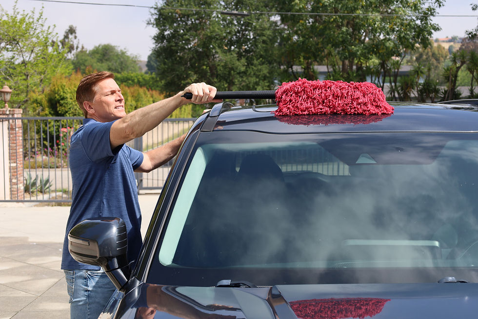 Thumbnail: California Super Duster with Plastic Handle-XL Car Duster for Trucks, SUVs