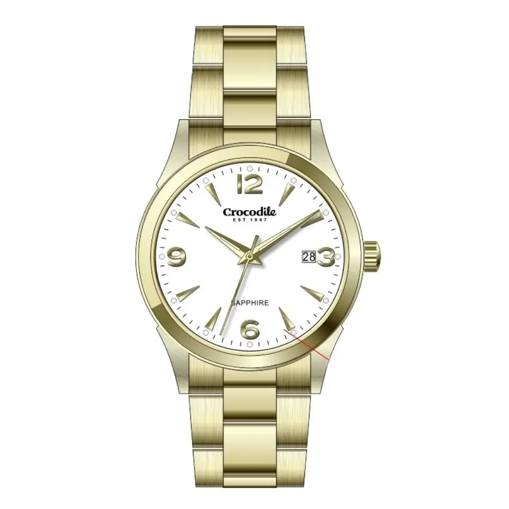 Crocodile Analog Ladies Watch