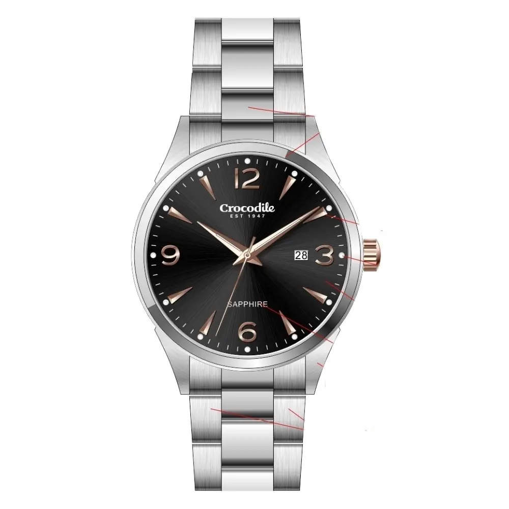 Crocodile Analog Men's Watch