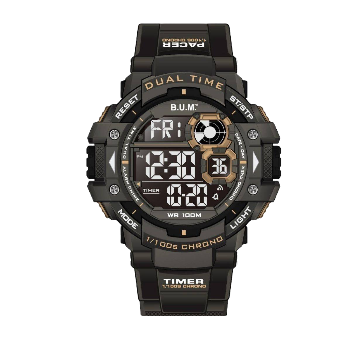 B.U.M Digital Sport Watch