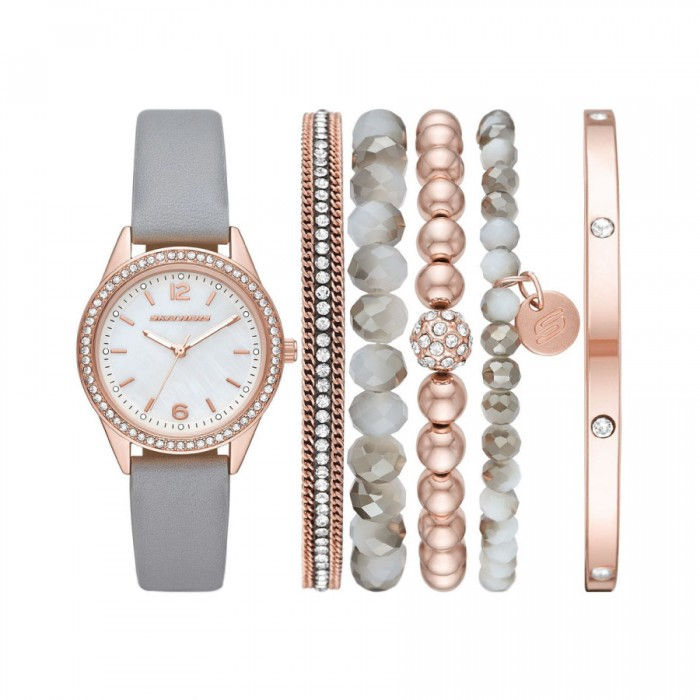 Skechers Analog Ladies Boxset Watch