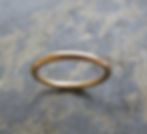 thin gold wedding ring