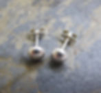 sterling silver stud earrings