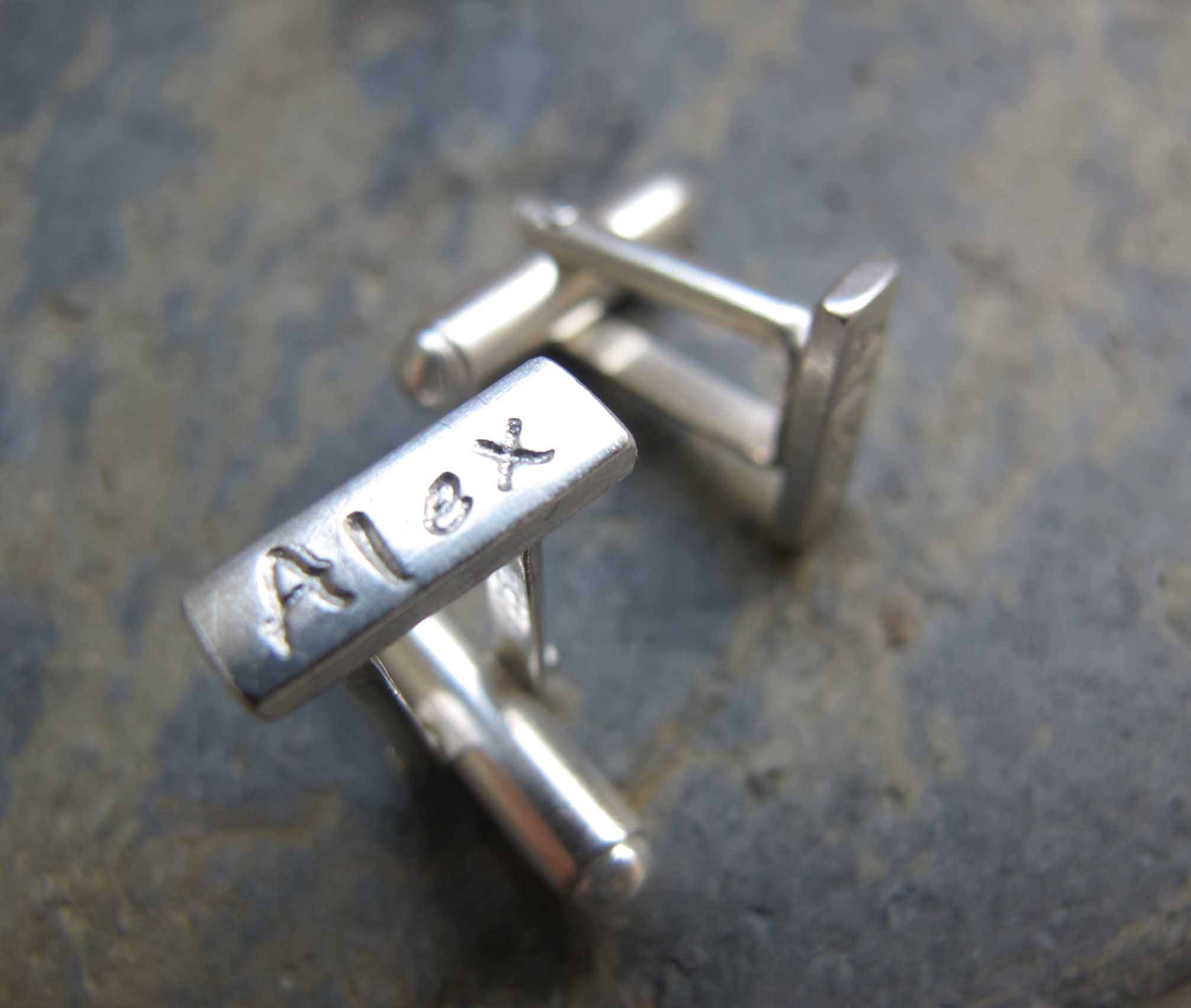 personalised cuff links