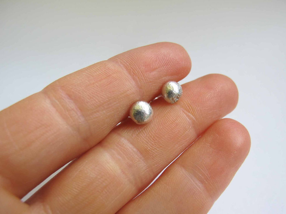 Thumbnail: little silver earrings