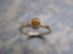 gold engagement ring