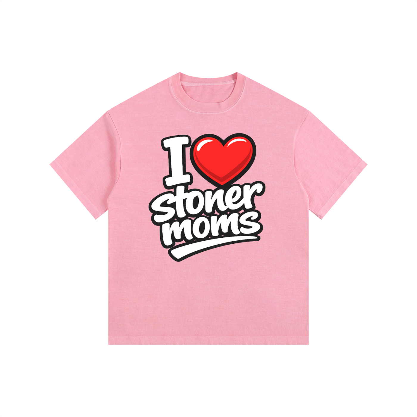Stoner Moms Vintage Washed Oversized T-Shirt