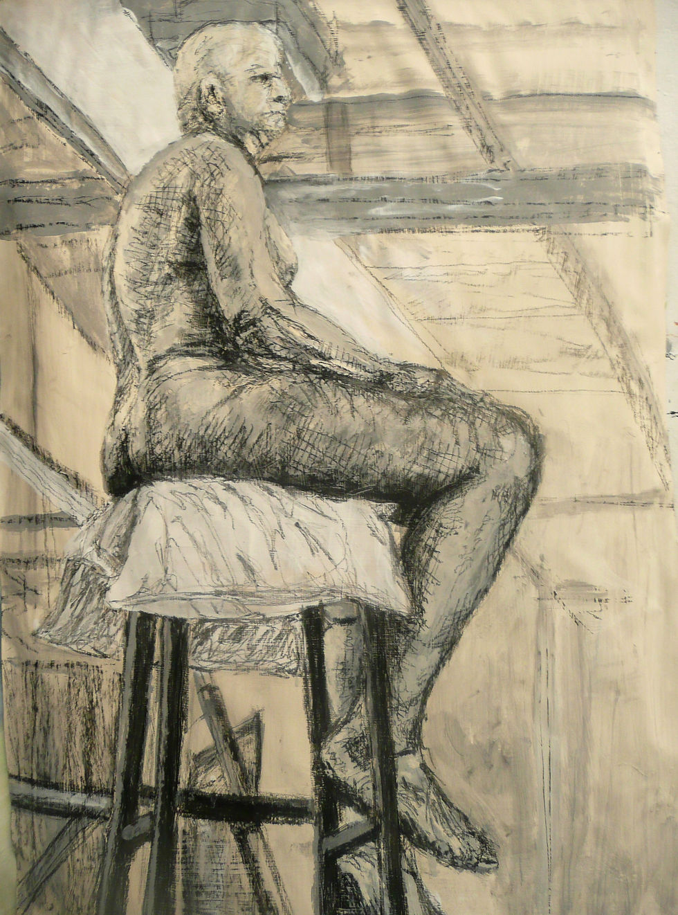 Male figure study