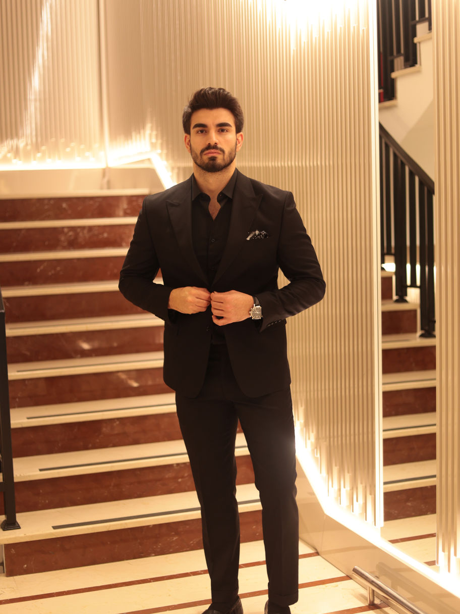 Premium Siyah Takım Elbise KA07