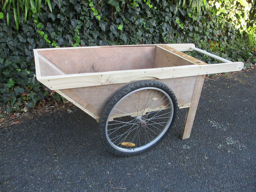 A garden cart prototype