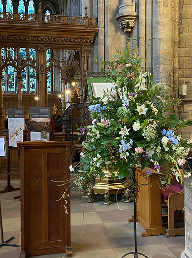 Church flower pedestal