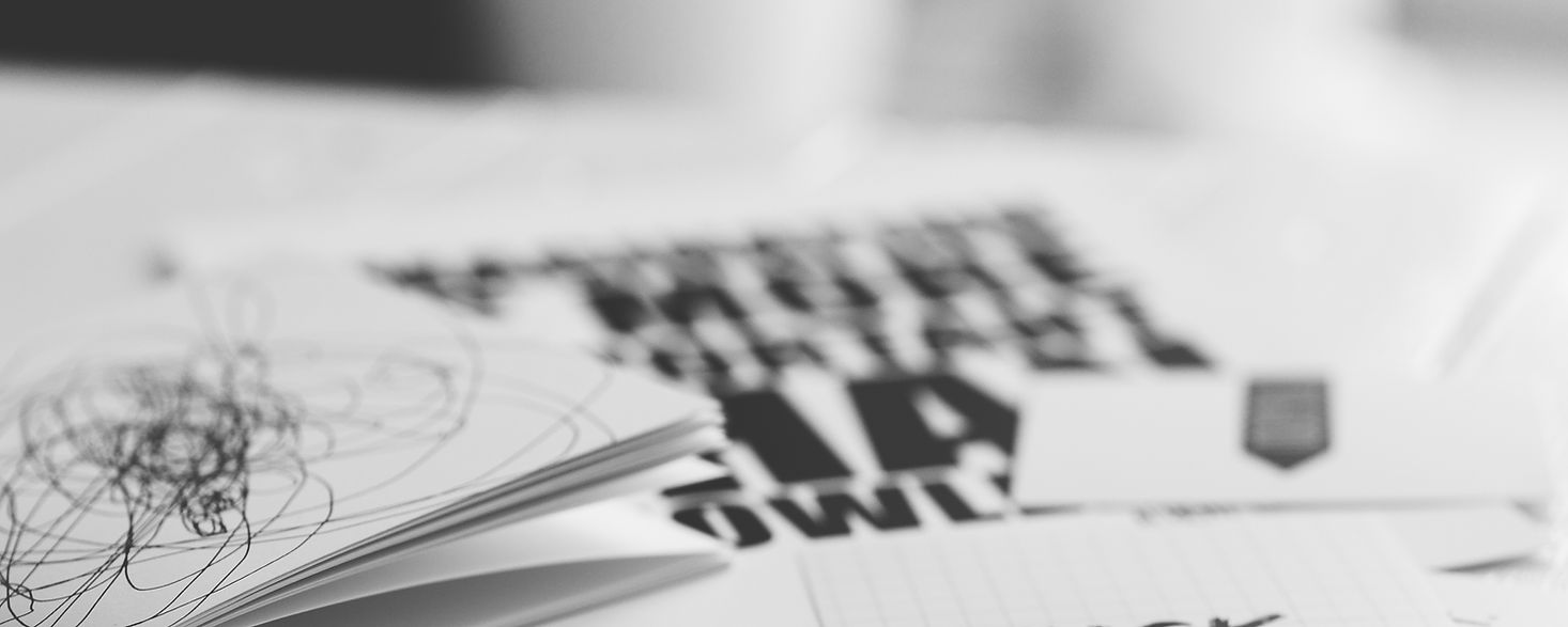 Abstracto en blanco y negro