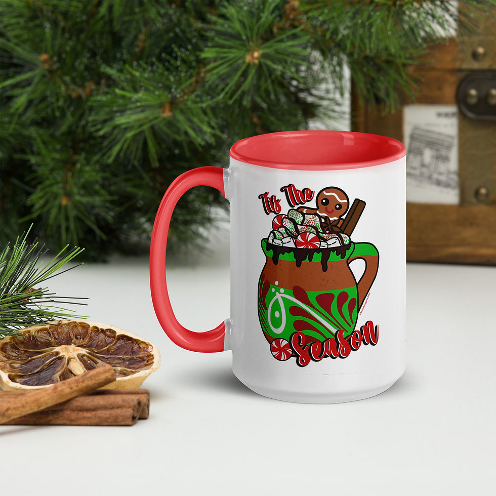 Thumbnail: Tis the Season for Hot Cocoa Mug with Color Inside