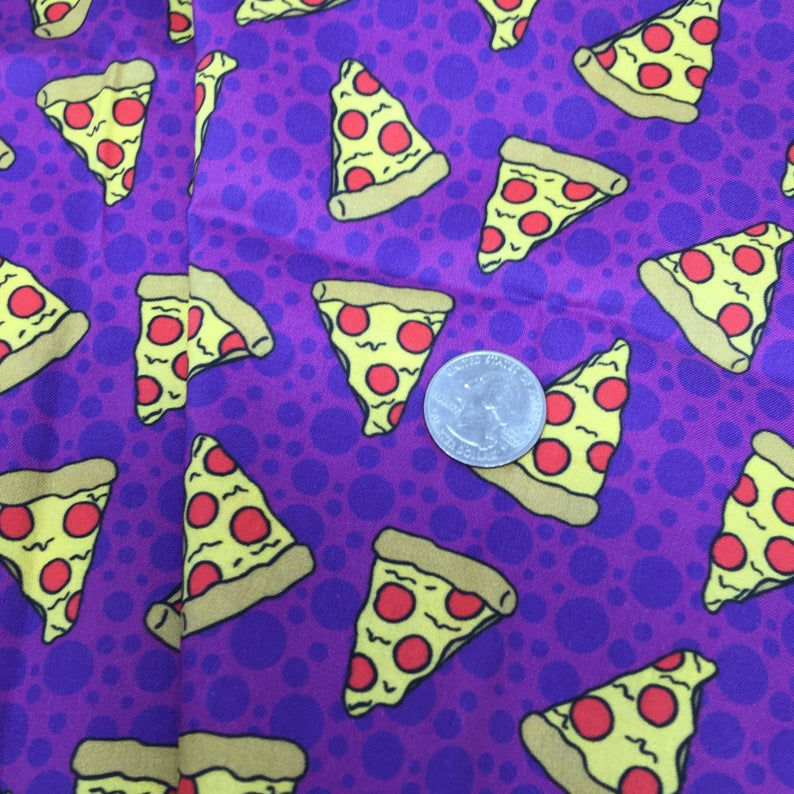 Thumbnail: Pizza Party Fabric