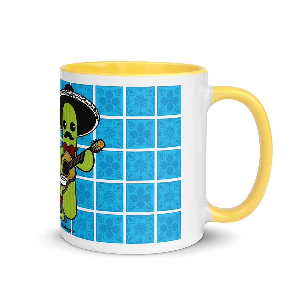 Thumbnail: Los Nopales Mug with Color Inside