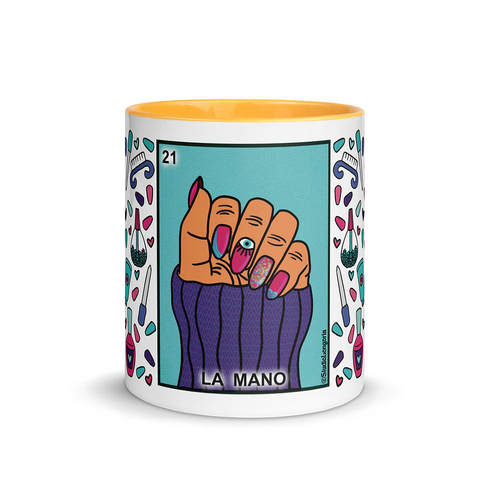 Thumbnail: La Mano Mug with Color Inside