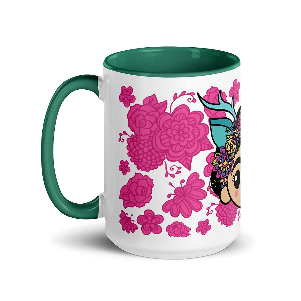 Thumbnail: Frida Azul Mug with Color Inside