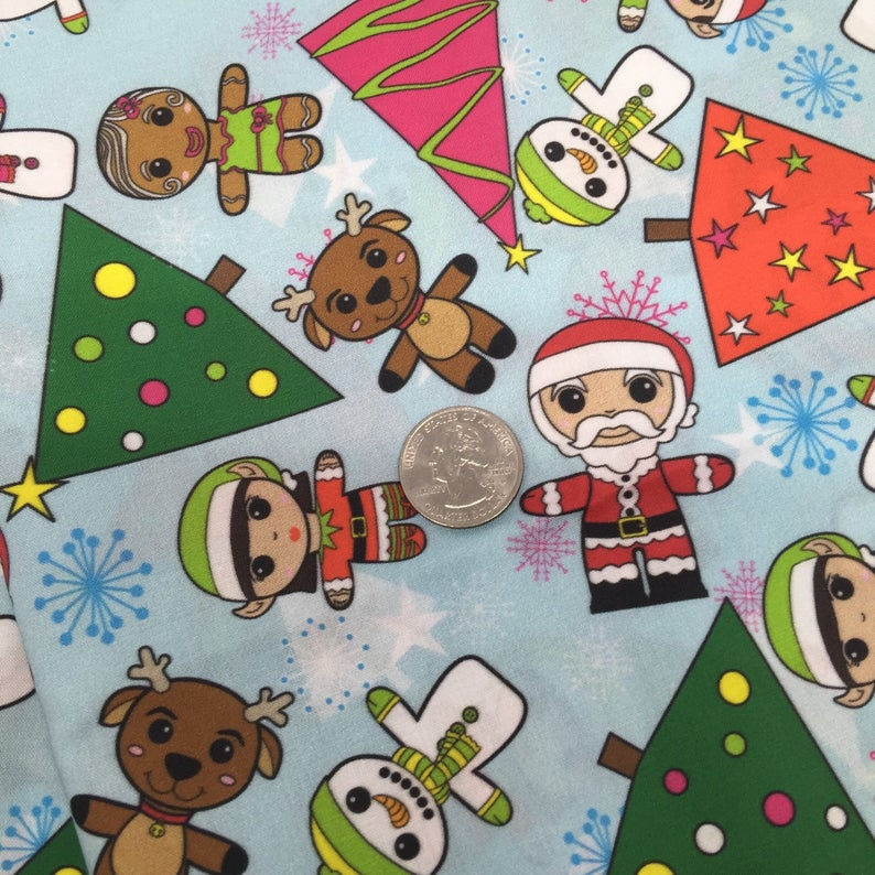 Thumbnail: Christmas Cuties Fabric