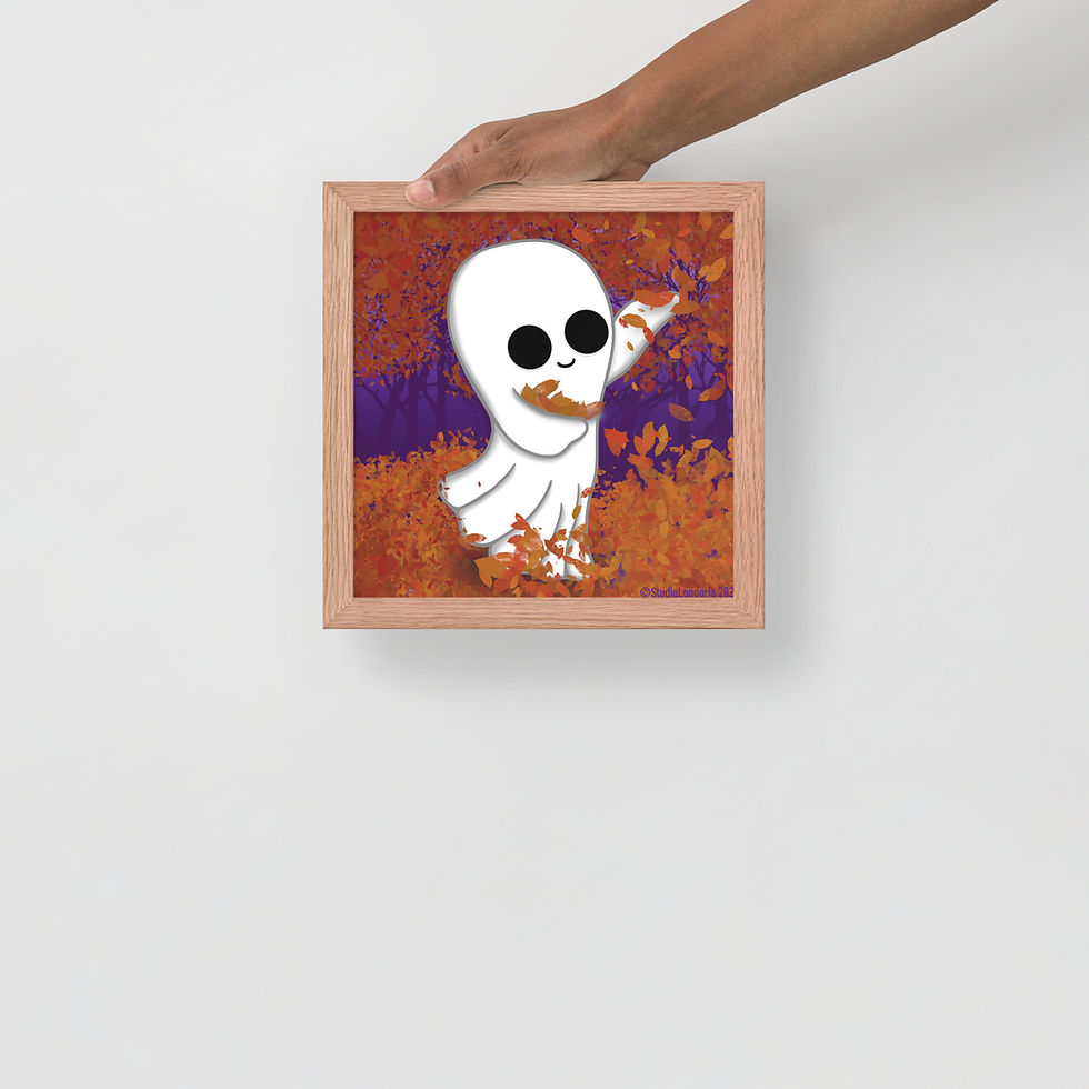 Thumbnail: Fall Leaves Framed poster