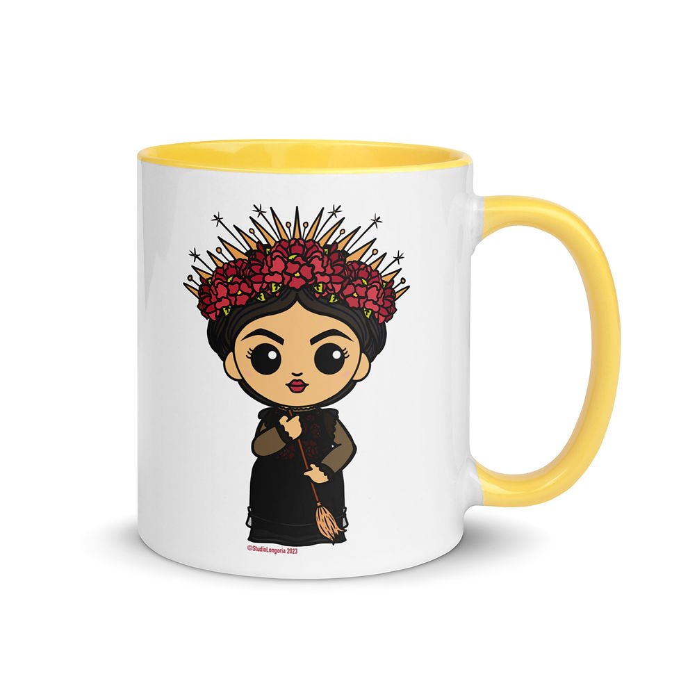 Thumbnail: La Brujita Mug with Color Inside