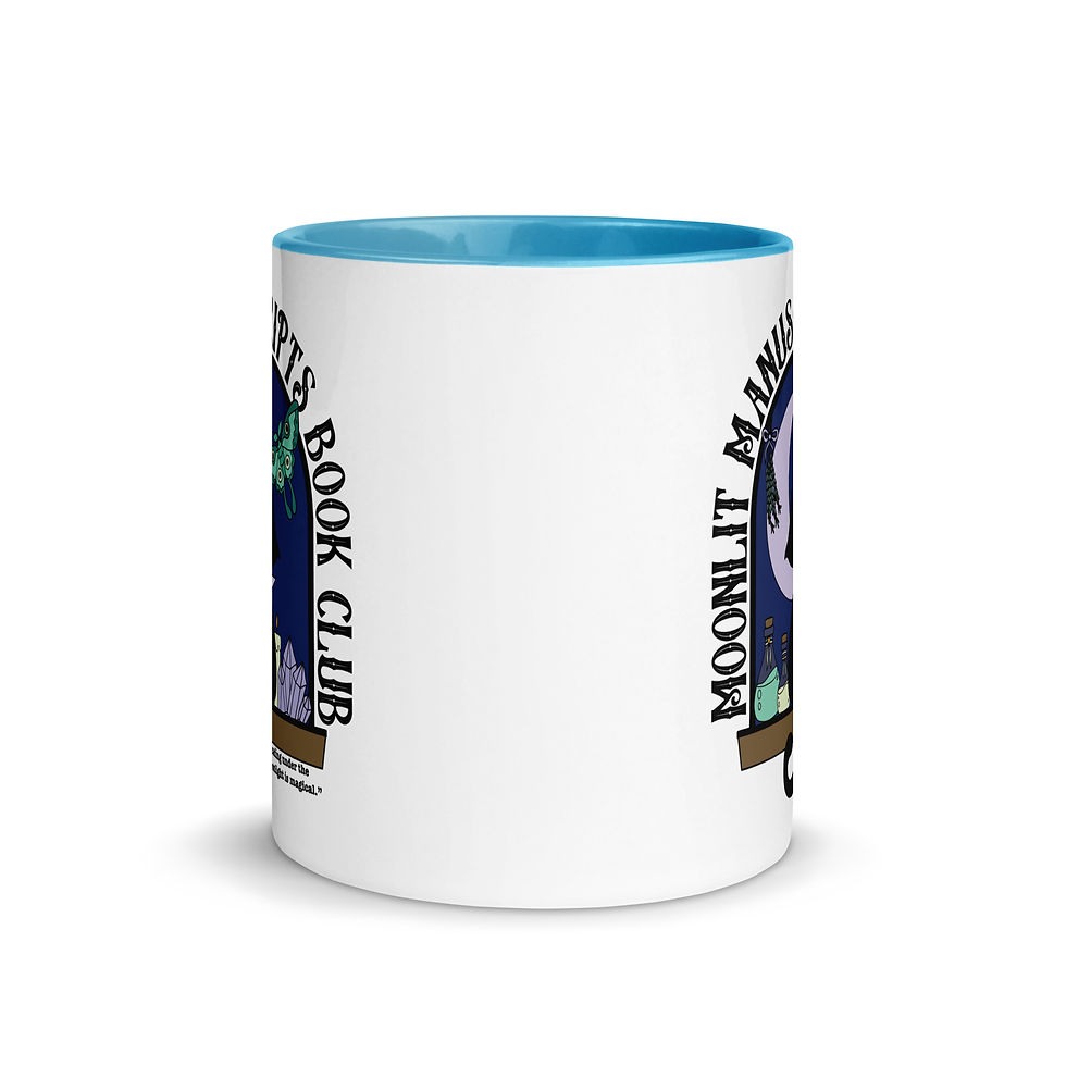 Thumbnail: Moonlit Manuscripts Book Club Mug with Color Inside