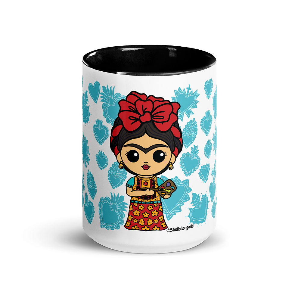Thumbnail: La Artista Mug with Color Inside