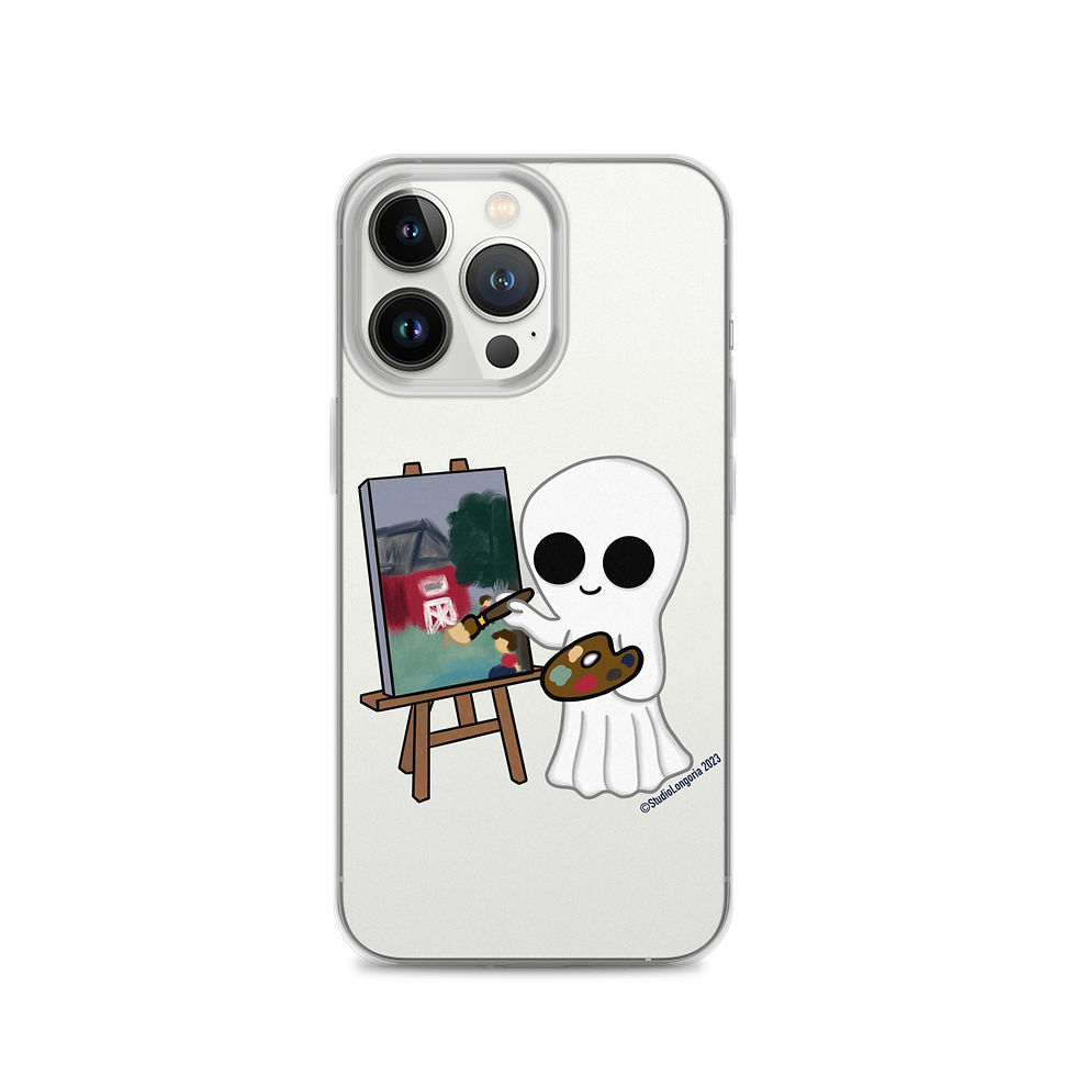 Thumbnail: Ghosty Painting Clear Case for iPhone®