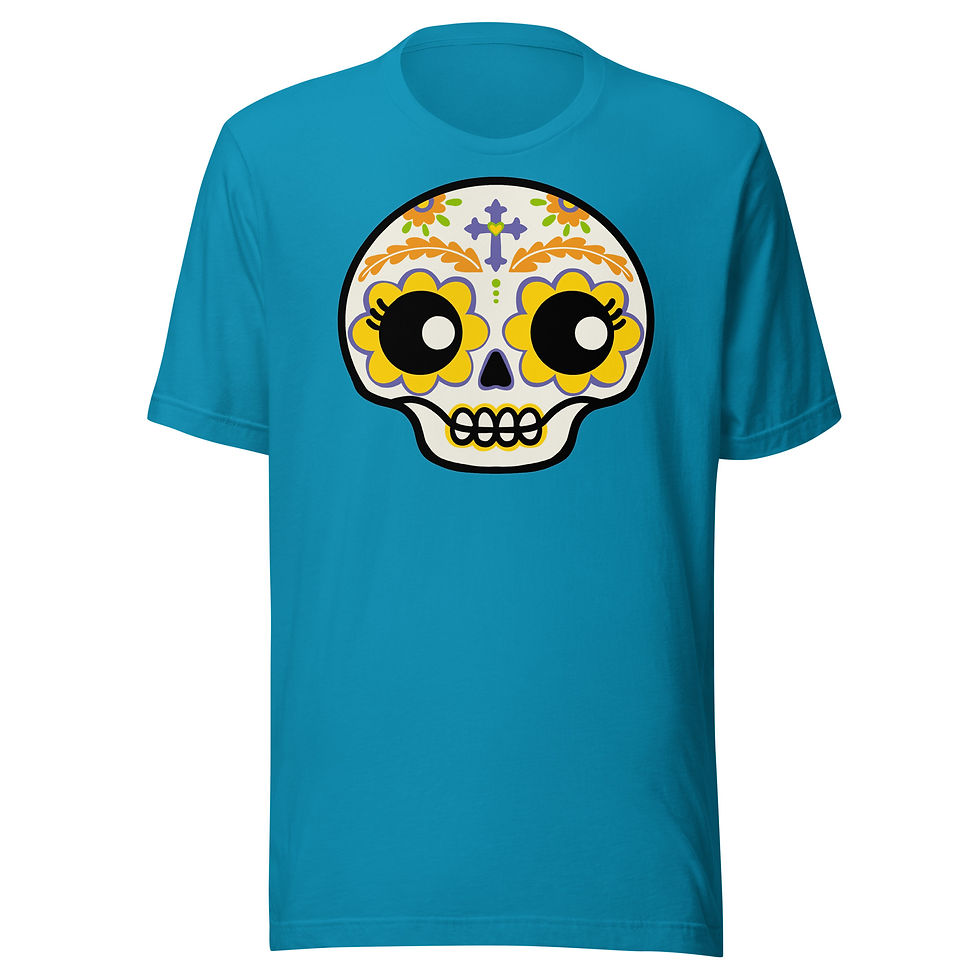 Thumbnail: Cruz Calavera Unisex t-shirt
