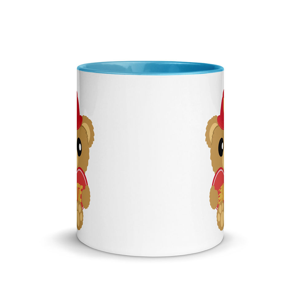 Thumbnail: Sweetheart Bear Hottie Mug with Color Inside