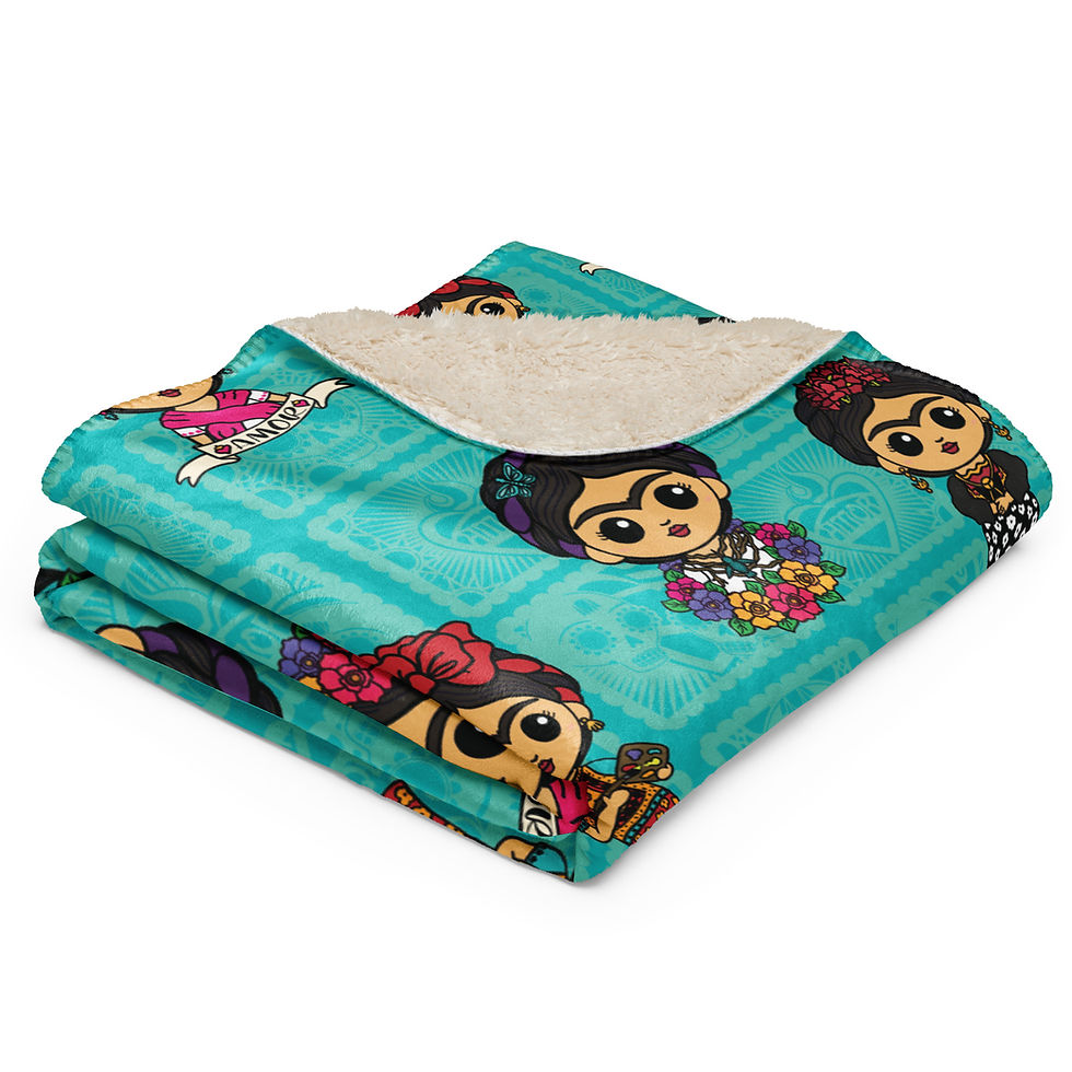 Thumbnail: La Artista Sherpa blanket