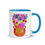 Thumbnail: Olla Full of Texas Wildflowers Mug with Color Inside