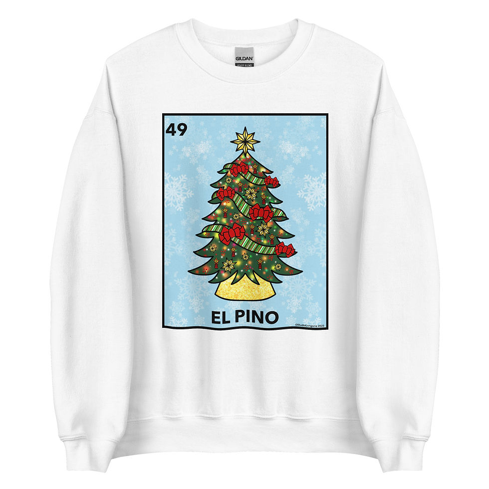 Thumbnail: Christmas El Pino Unisex Sweatshirt