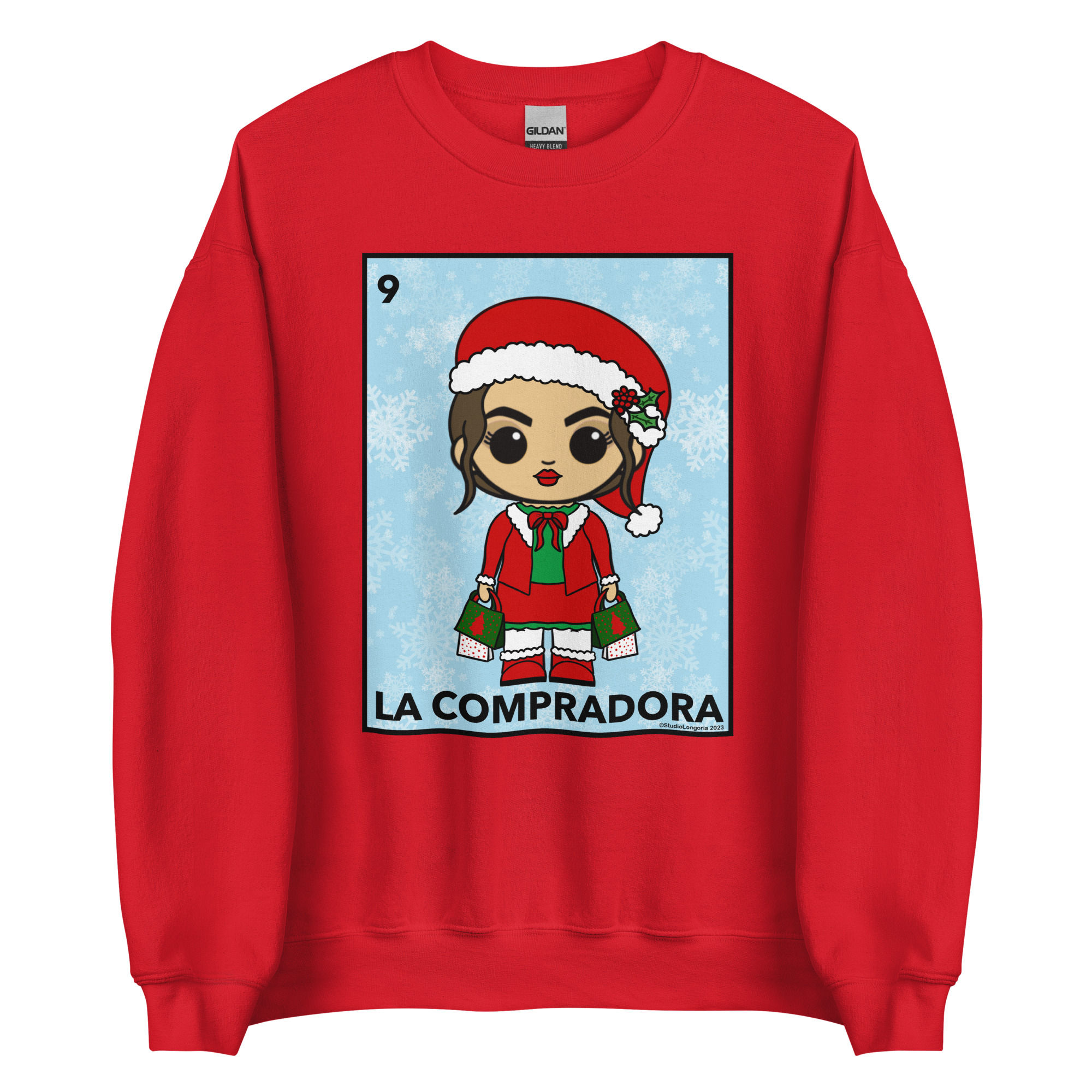 Christmas La Compradora Unisex Sweatshirt