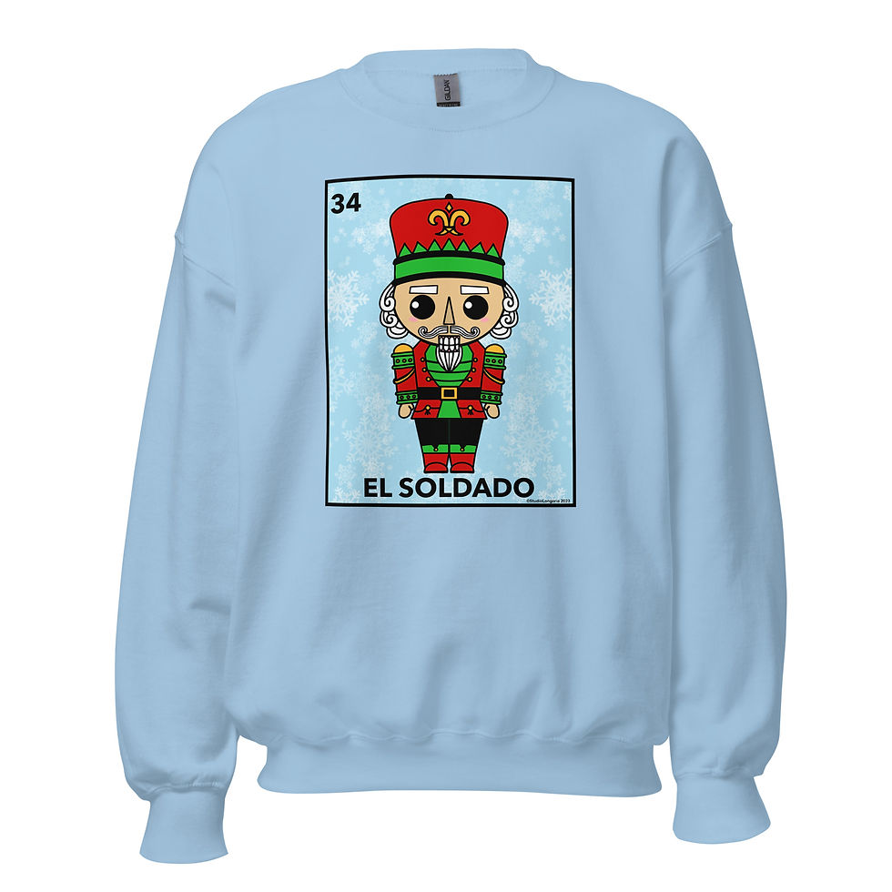 Thumbnail: Christmas El Soldado Unisex Sweatshirt
