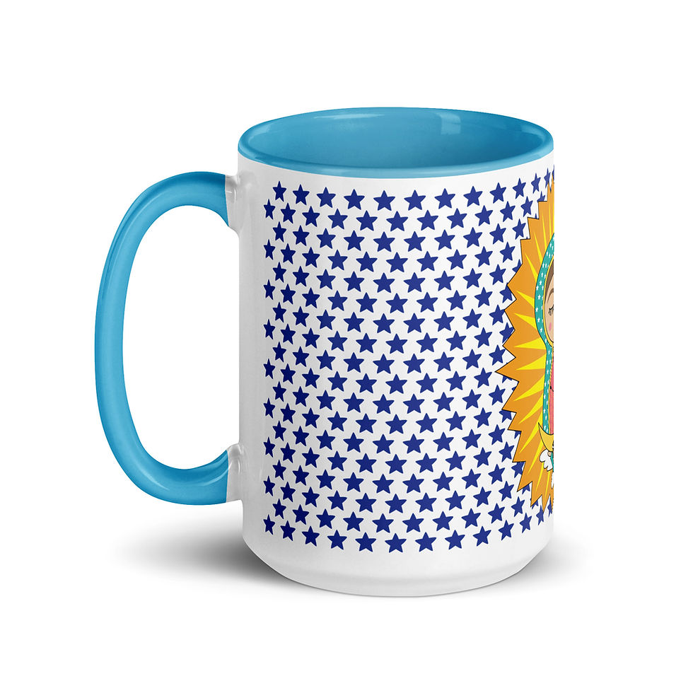 Thumbnail: La Virgencita Mug with Color Inside