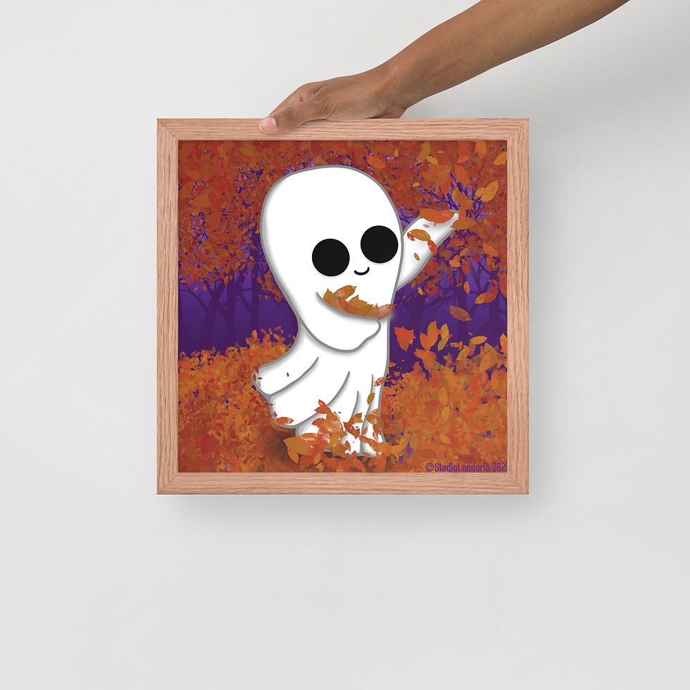 Thumbnail: Fall Leaves Framed poster