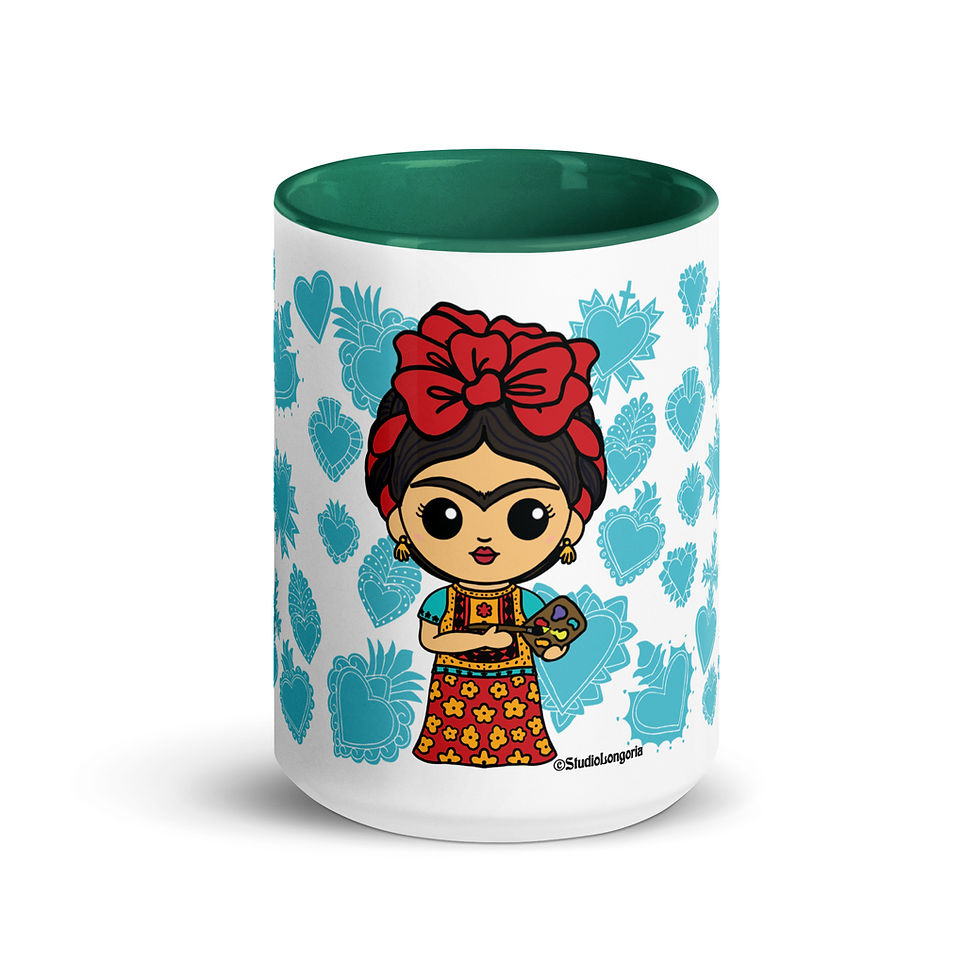 Thumbnail: La Artista Mug with Color Inside