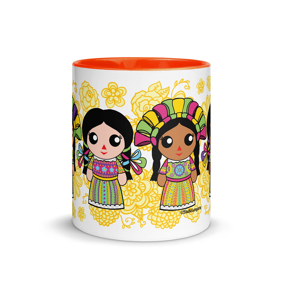 Thumbnail: Munecas Mug with Color Inside