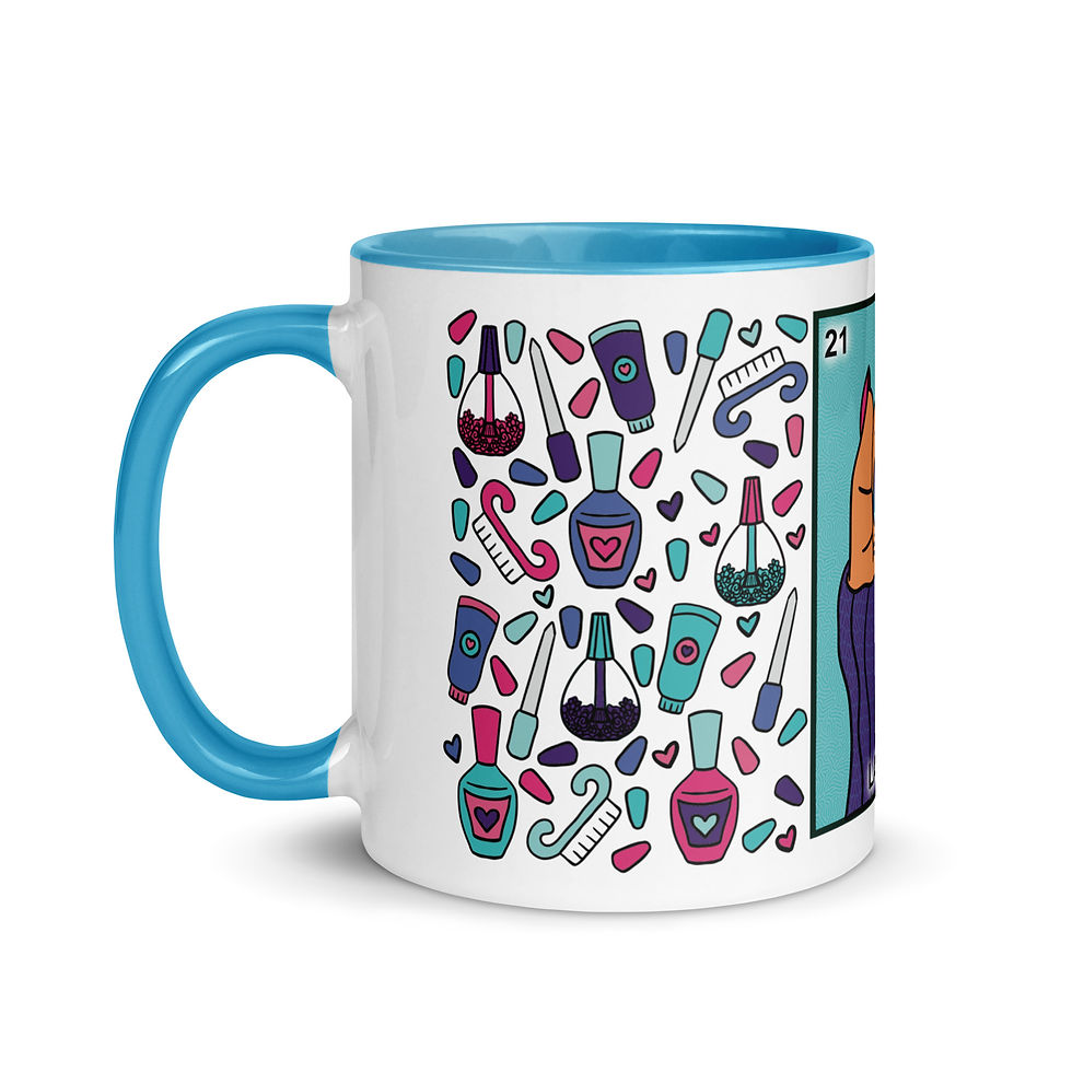 Thumbnail: La Mano Mug with Color Inside