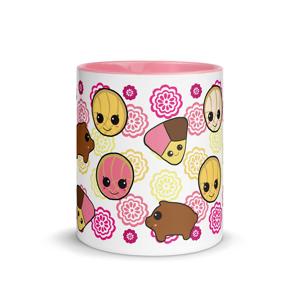 Thumbnail: Pan Dulce Mug with Color Inside