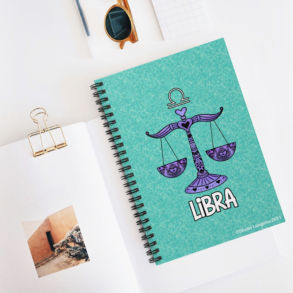 Thumbnail: Libra Spiral Notebook - Ruled Line