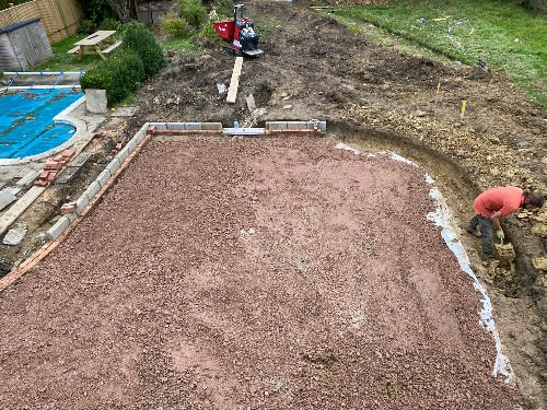 Large garden drainage - Cobham - image 6