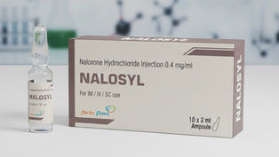 Naloxone Injection 0.4mg ampoule for emergency opioid reversal