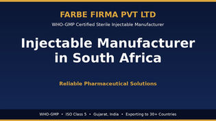 Top Injectable Manufacturer in South Africa – Reliable Pharmaceutical Solutions