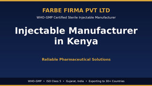 Top Injectable Manufacturer in Kenya – Reliable Pharmaceutical Solutions